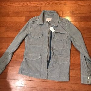 NWT Striped Loft Jacket